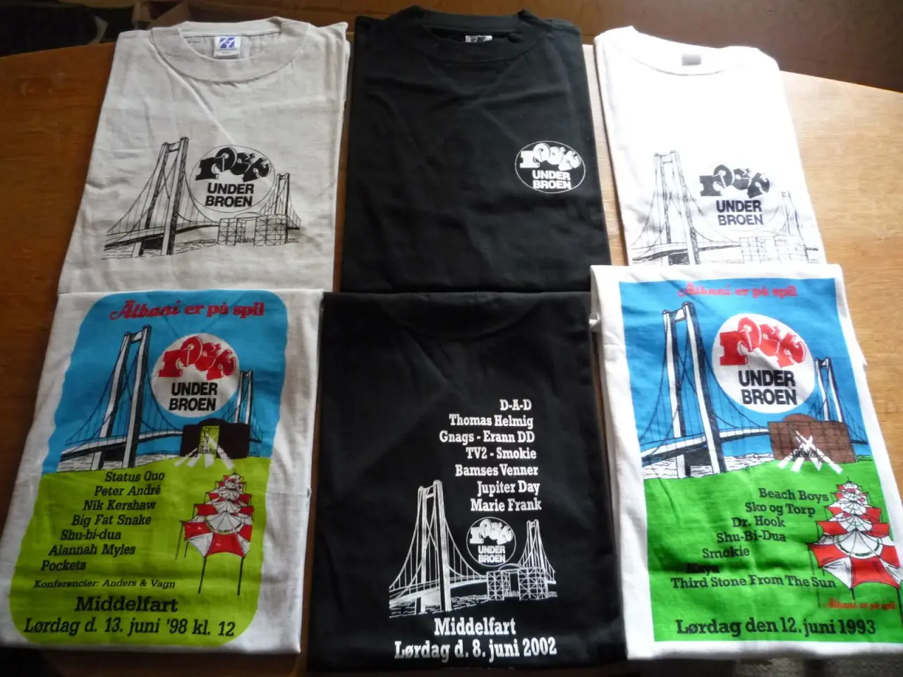 Billede 2 - NEDSAT: Nye Rock under Broen T-shirts og caps