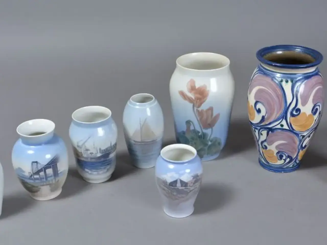 Billede 2 - flot B & G vase ; SKAL SES !
