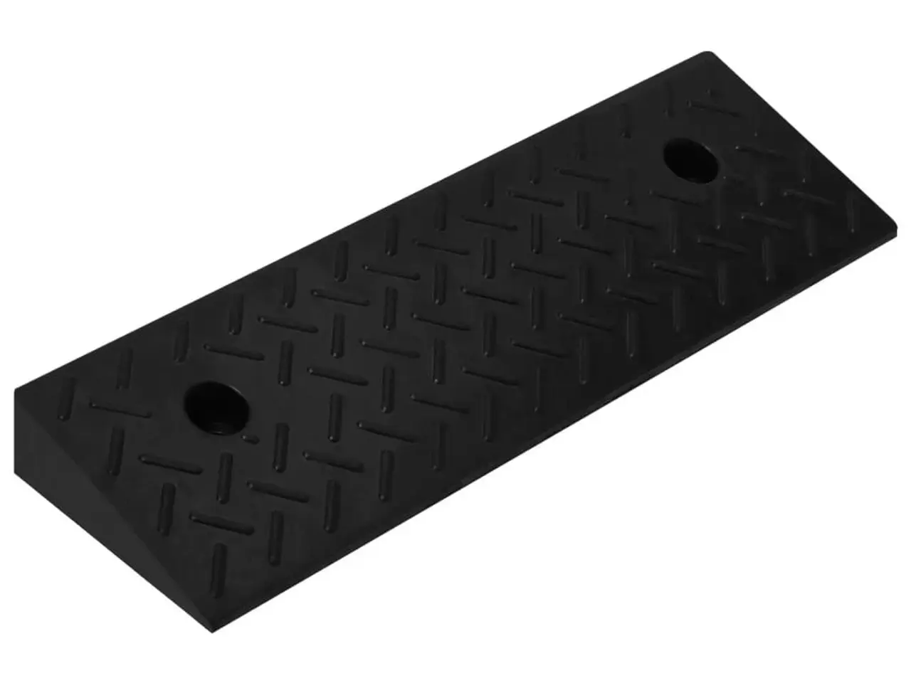 Billede 2 - Kantstensramper - 2 stk. gummi 50 × 17,5 × 5 cm, sort