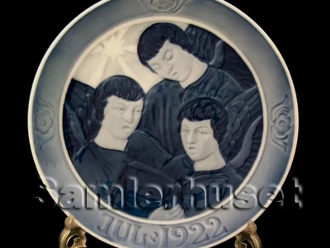 Billede 1 - Kongelig juleplatte, 1922