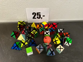 Rubik’s Cubes & andre puzzles – fra 25 kr. pr. stk