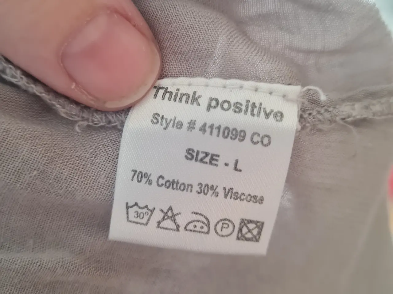 Billede 6 - Think positive overdel str L 40