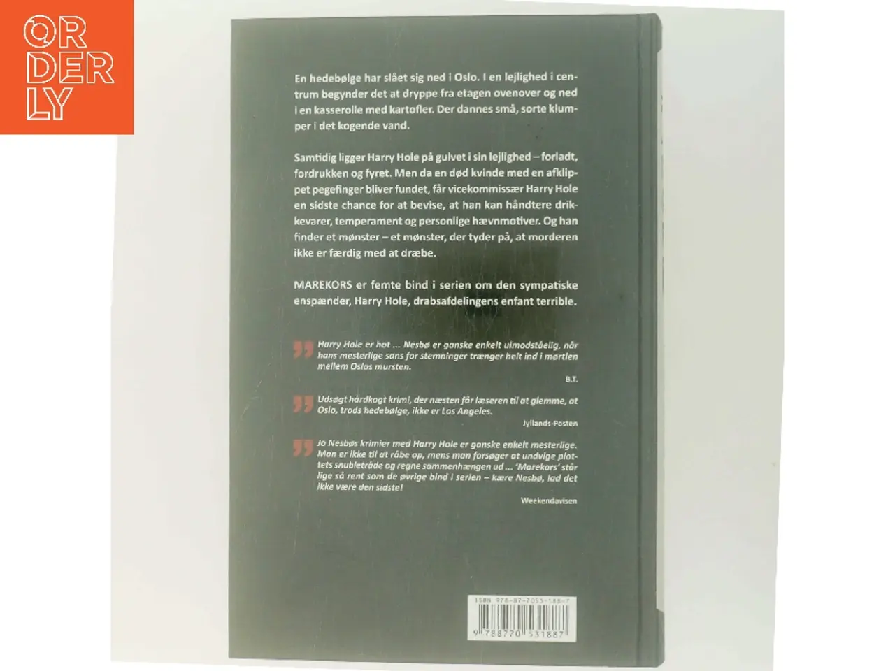 Billede 3 - Marekors af Jo Nesbø (Bog)