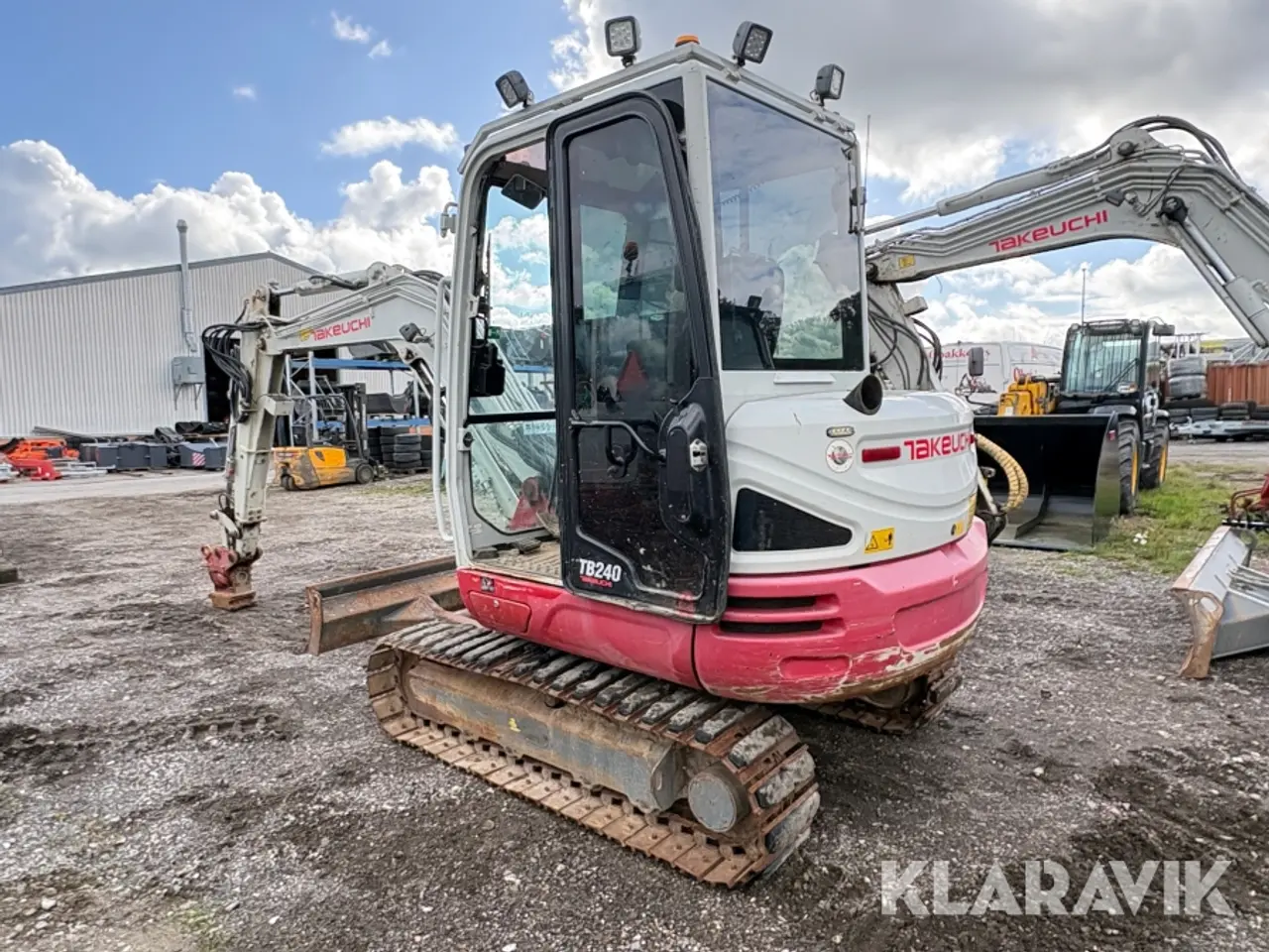 Billede 4 - Gravemaskine Takeuchi TB240