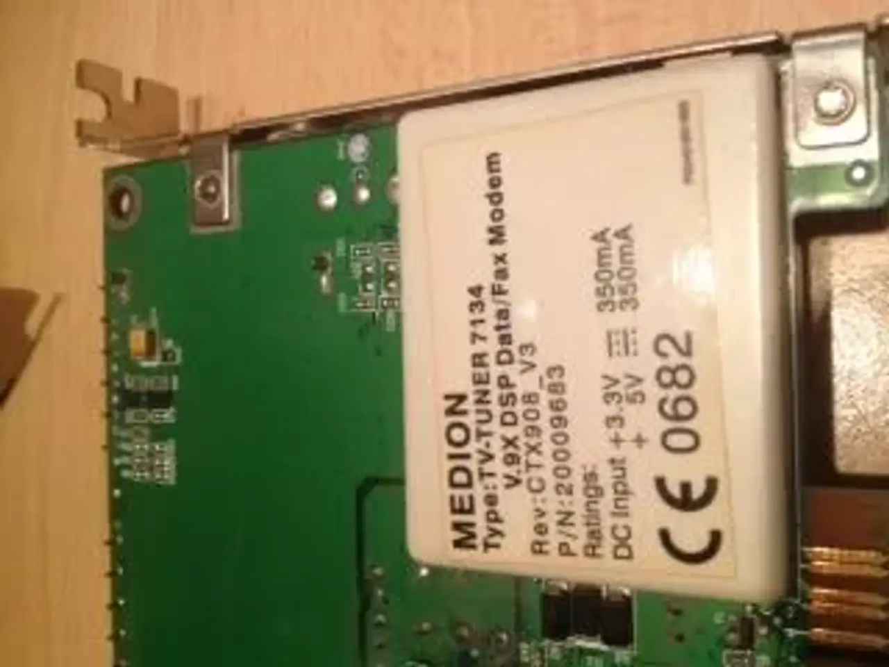 Billede 3 - TV-tuner 7134 v.9 DSP Data/fax Modem.
