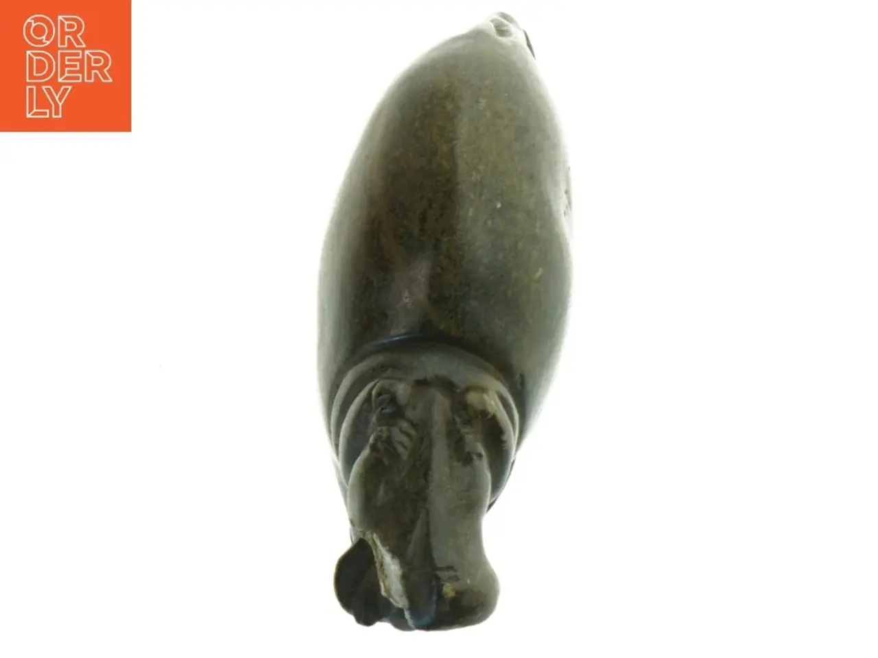 Billede 3 - Stenfigur af flodhest (str. 11x9,5 cm)