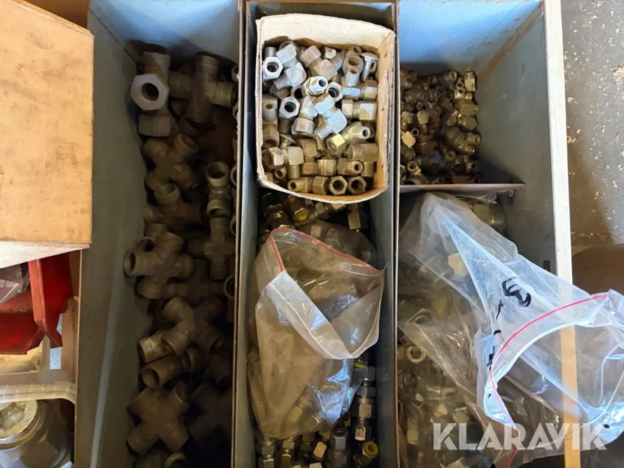 Billede 10 - Lot - Fittings og smørefedt - 1 palle