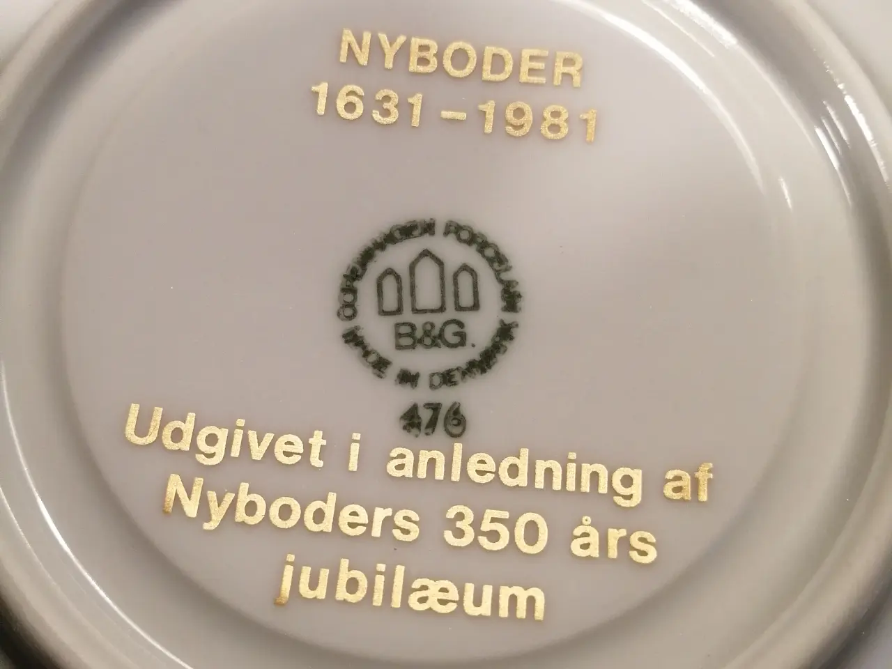 Billede 3 - B&G Porcelæn, Nyboder kop og underkop.