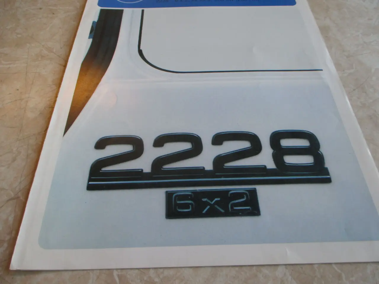 Billede 1 - Mercedes Brochure 2228 6X2
