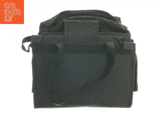 Sort transporttaske med polstrede sider (str. 53x31 cm)
