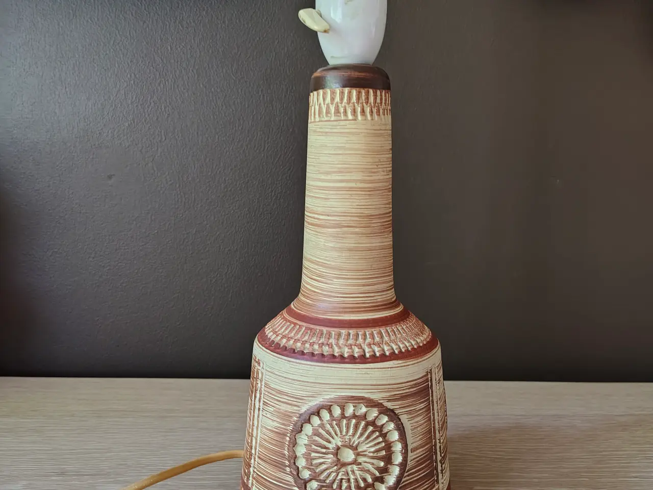 Billede 2 - Flot West Germany bordlampe