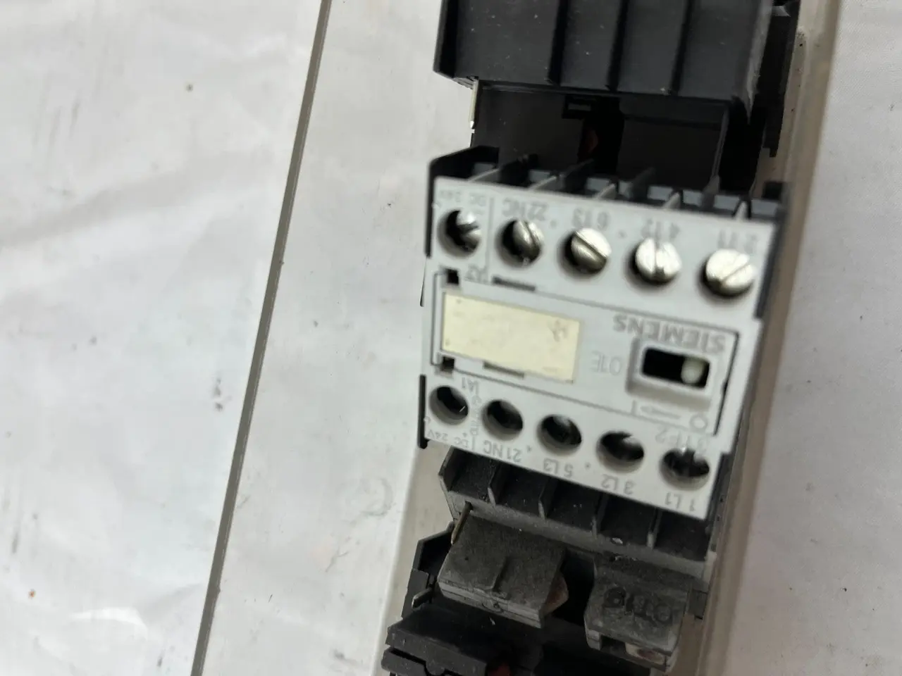 Billede 6 - Siemens 3TX44 kontaktor relæ Aux Blocks blandet
