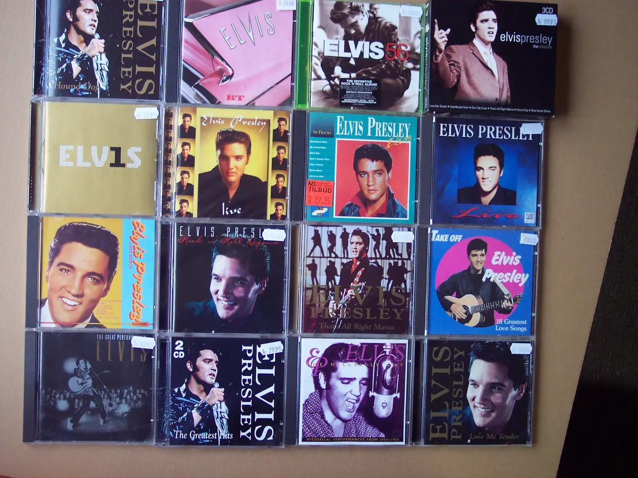 Billede 1 - .ELVIS PRESLEY CDer & DVD'er sælges stykvis