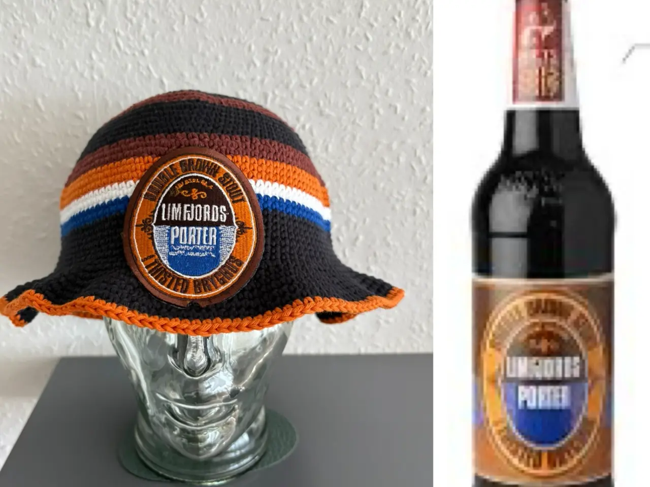Billede 2 - Hæklet Limfjords Porter bøllehat