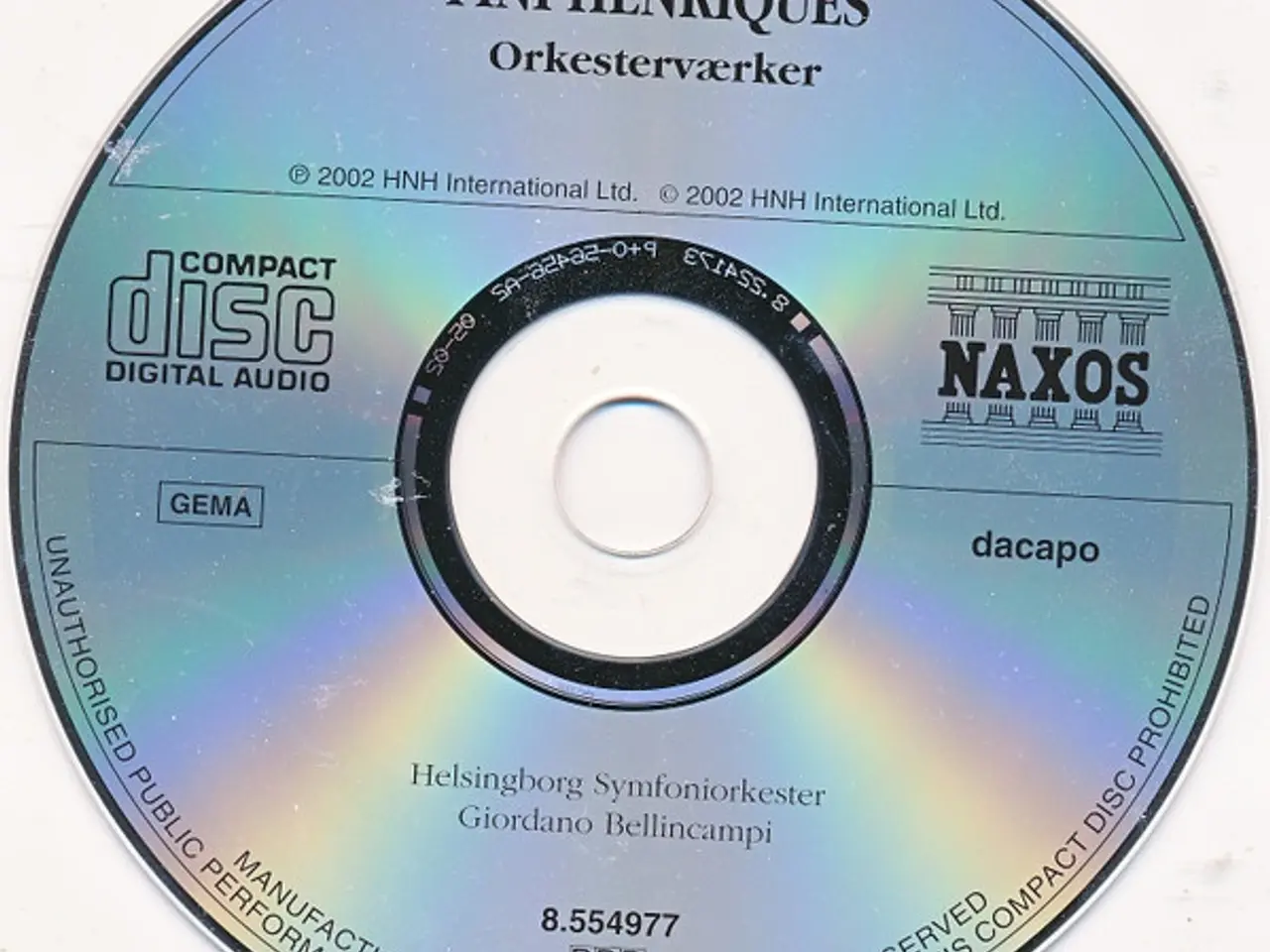 Billede 3 - Fini Henriques – Orkesterværker – CD