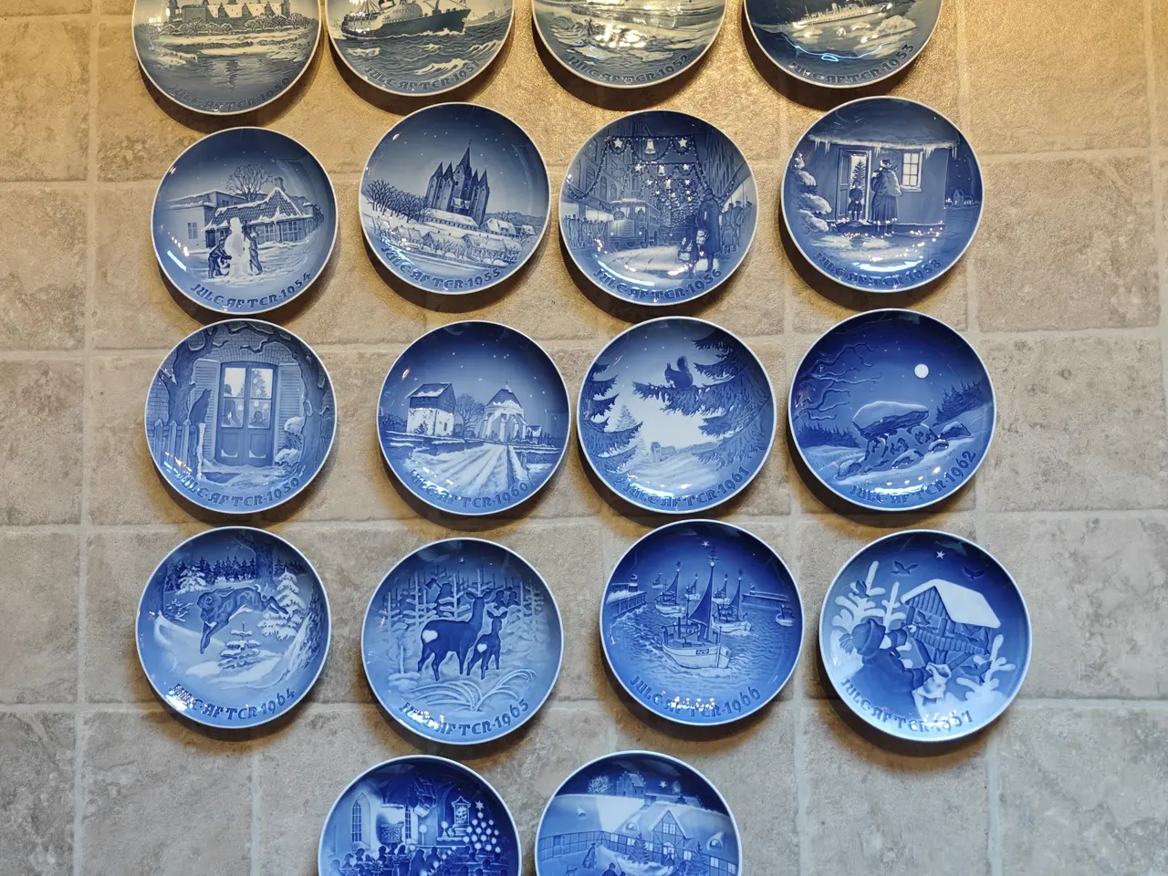 Billede 1 - B&G juleplatter 1950-1969