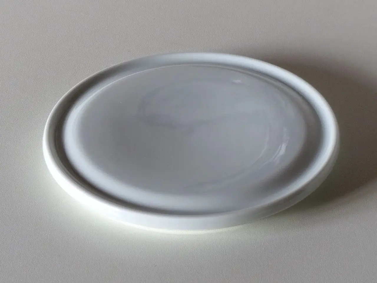 Billede 1 - Bing og Grøndahl smørebrik, hvid.