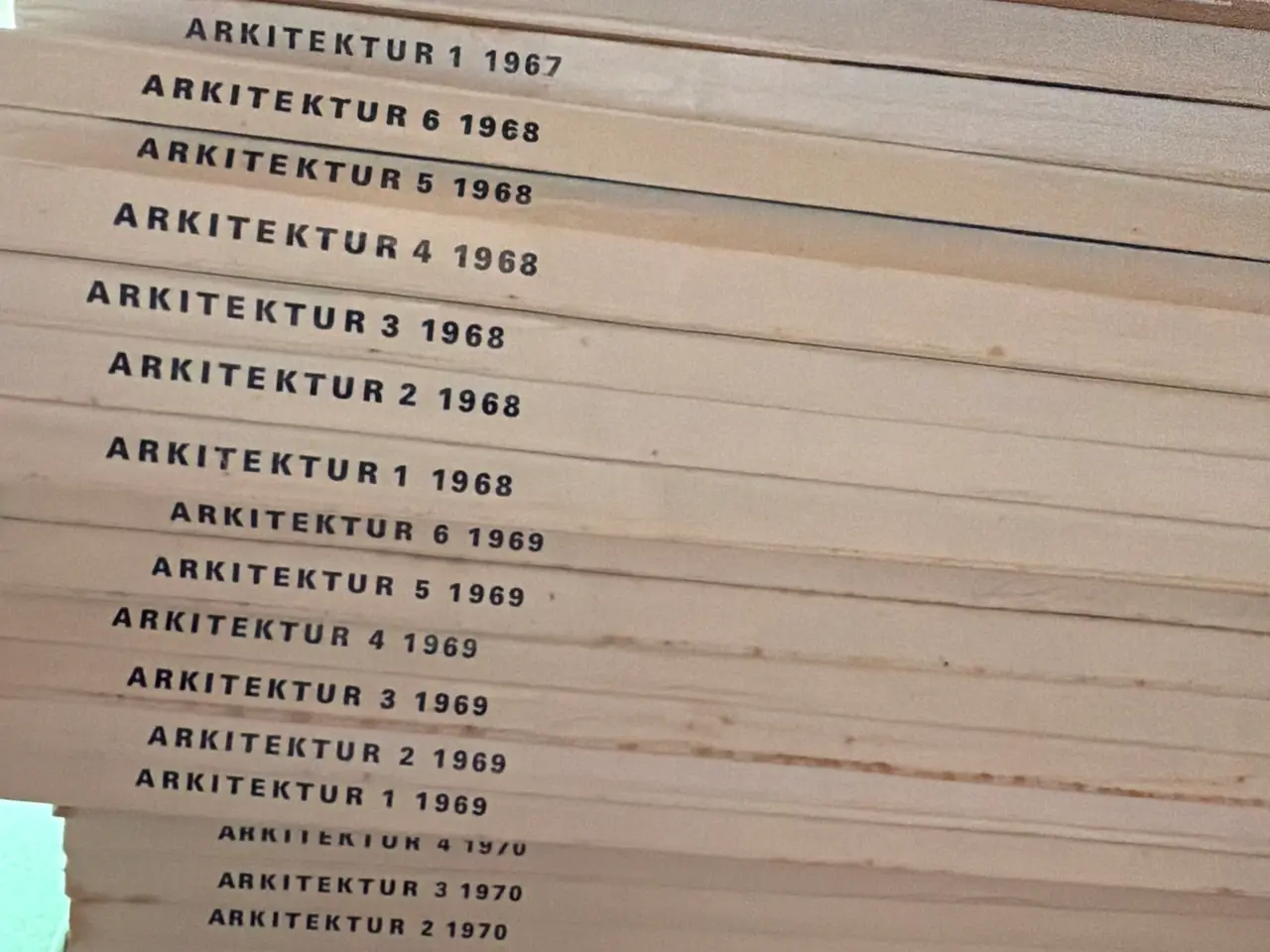 Billede 3 - Arkitektur blade fra 1963-1971