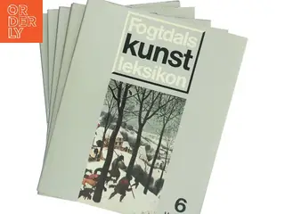 Fogtdals kunstleksikon 6 af Weilbach (Bog)