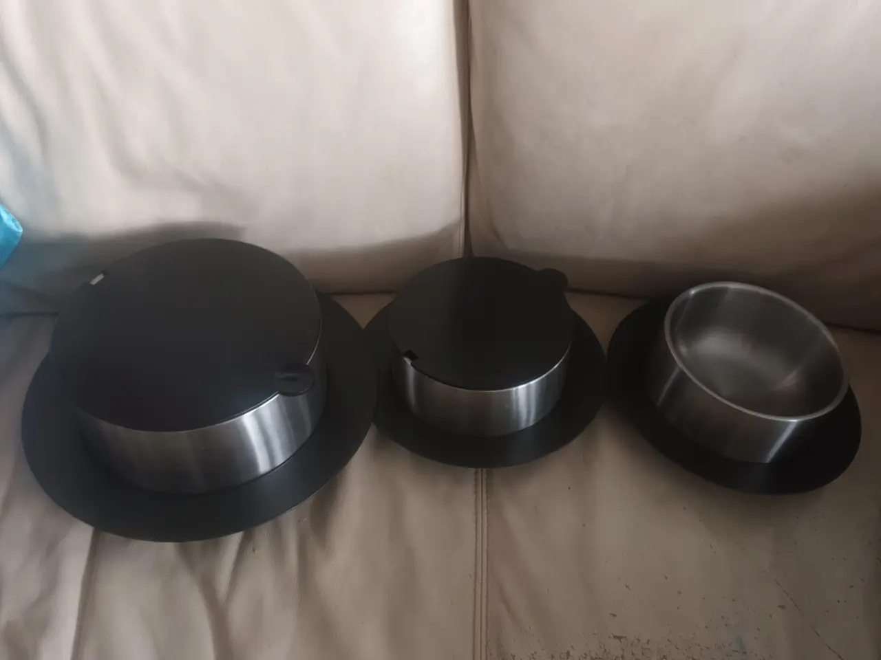 Billede 1 - 3 DEJLIGE TERMOSKÅLE FRA COOK & BAKER 20 CM & 15 C