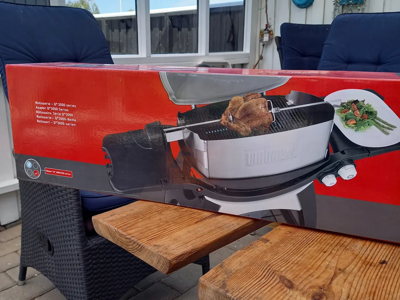 Billede 1 - Rostisseri til Weber grill