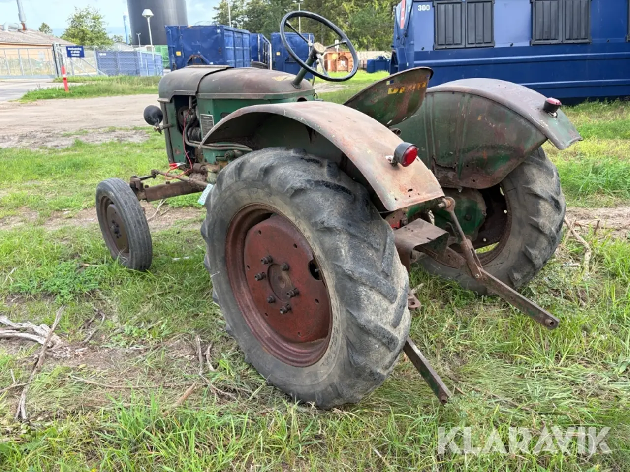 Billede 3 - Veterantraktor Deutz D 15-N 1 cylinderet diesel luftkølet