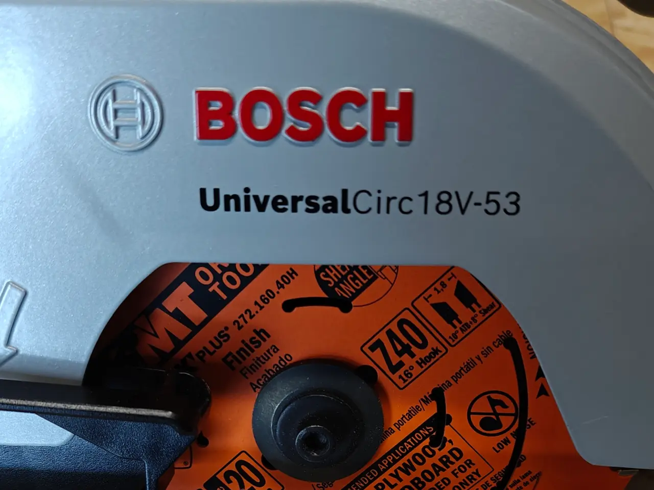 Billede 3 - Bosch UniversalCirc 18v-53 Rundsav (Uden batteri)