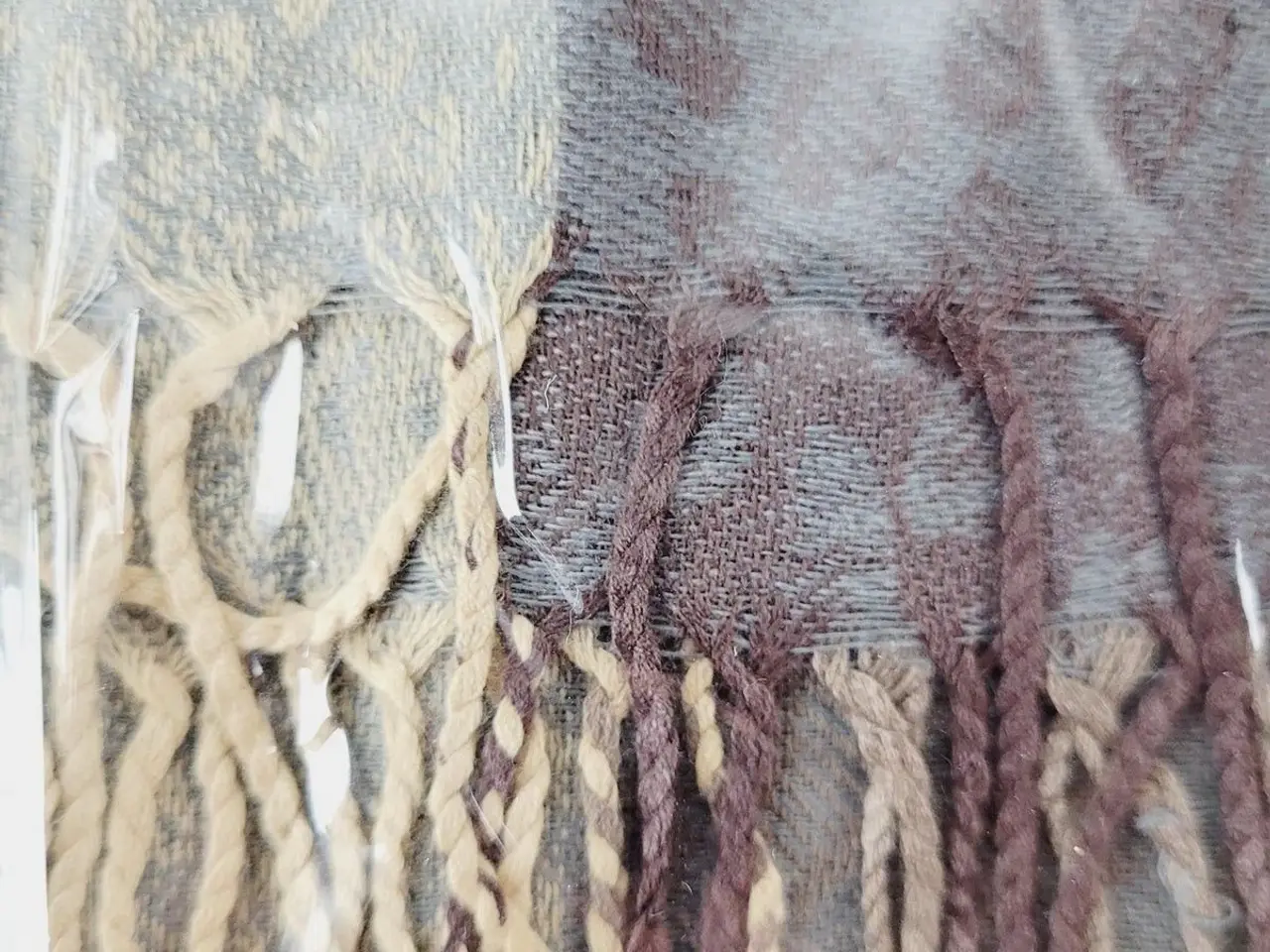 Billede 4 - ⭐️- Elegant og Blødt Pashmina Tørklæde - UBRUGT