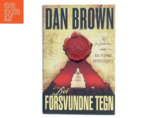 Det forsvundne tegn af Dan Brown (Bog)