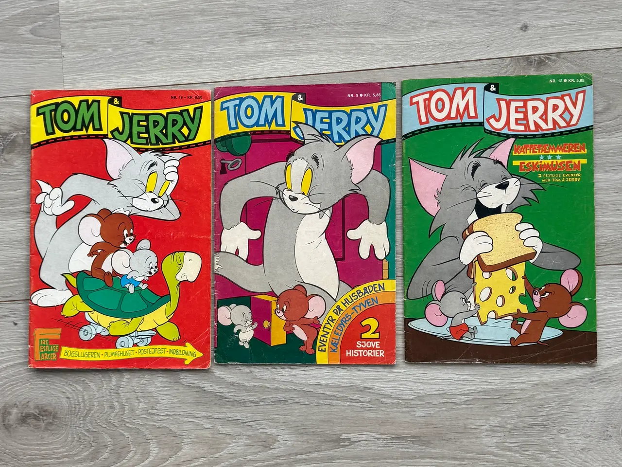 Billede 1 - TOM & JERRY TEGNESERIE- 3 STK