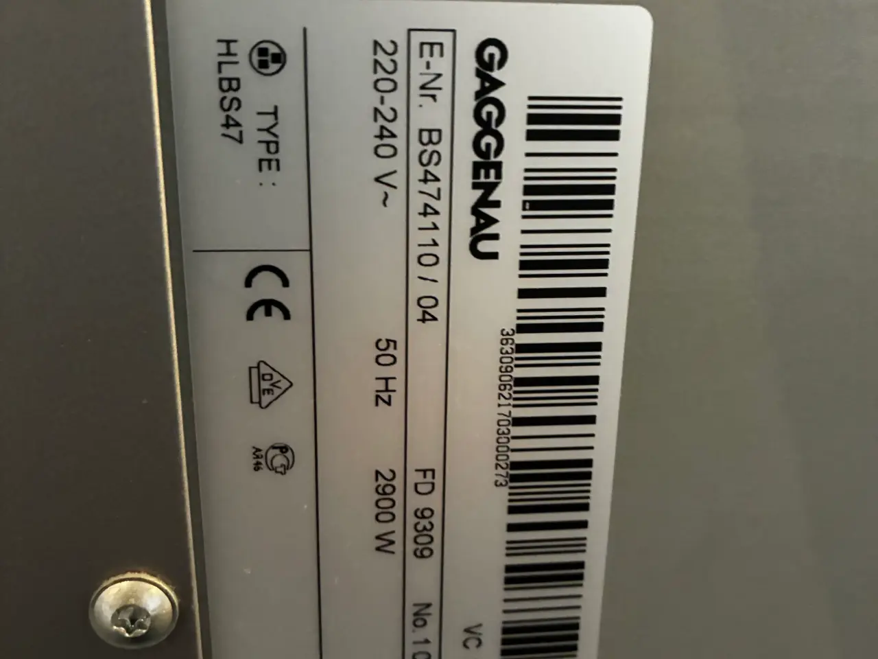 Billede 2 - Gaggenau Dampovn Serie 474