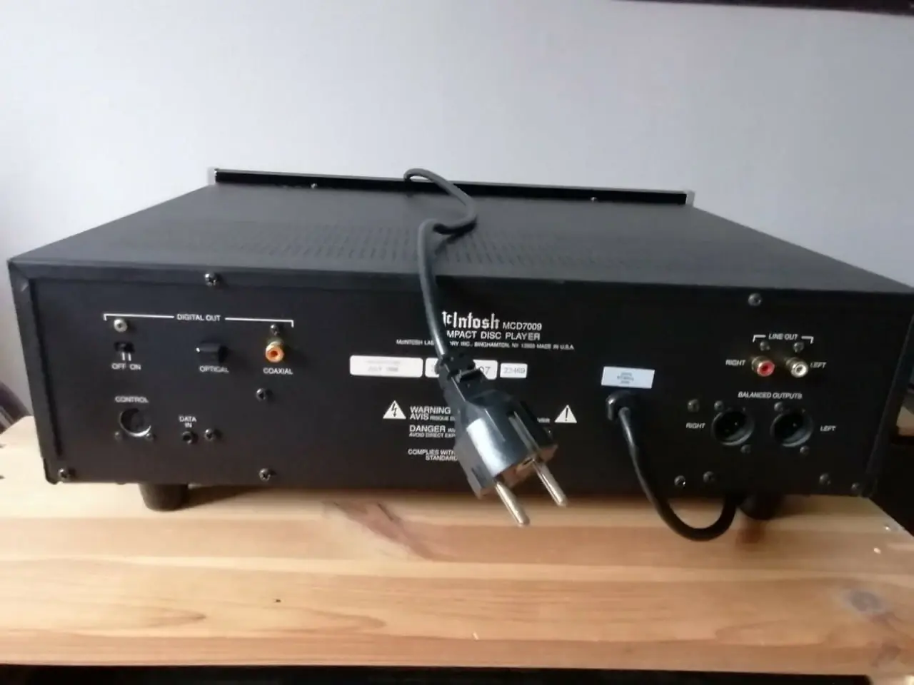 Billede 7 -  McIntosh MCD 7009 CD Player