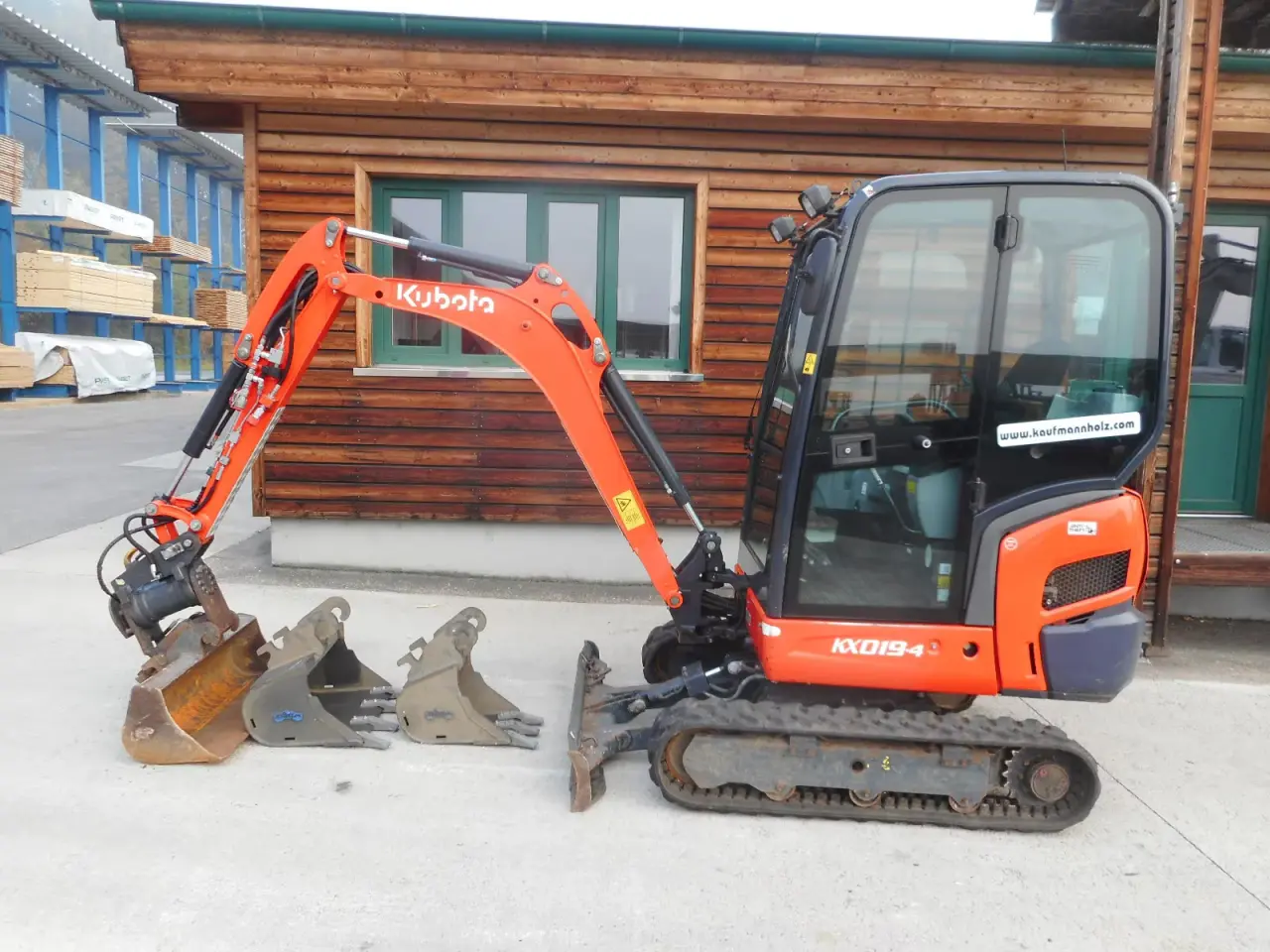 Billede 10 - Kubota KX019-4 ( 1.855kg ) POWERTILT + hydr. SW