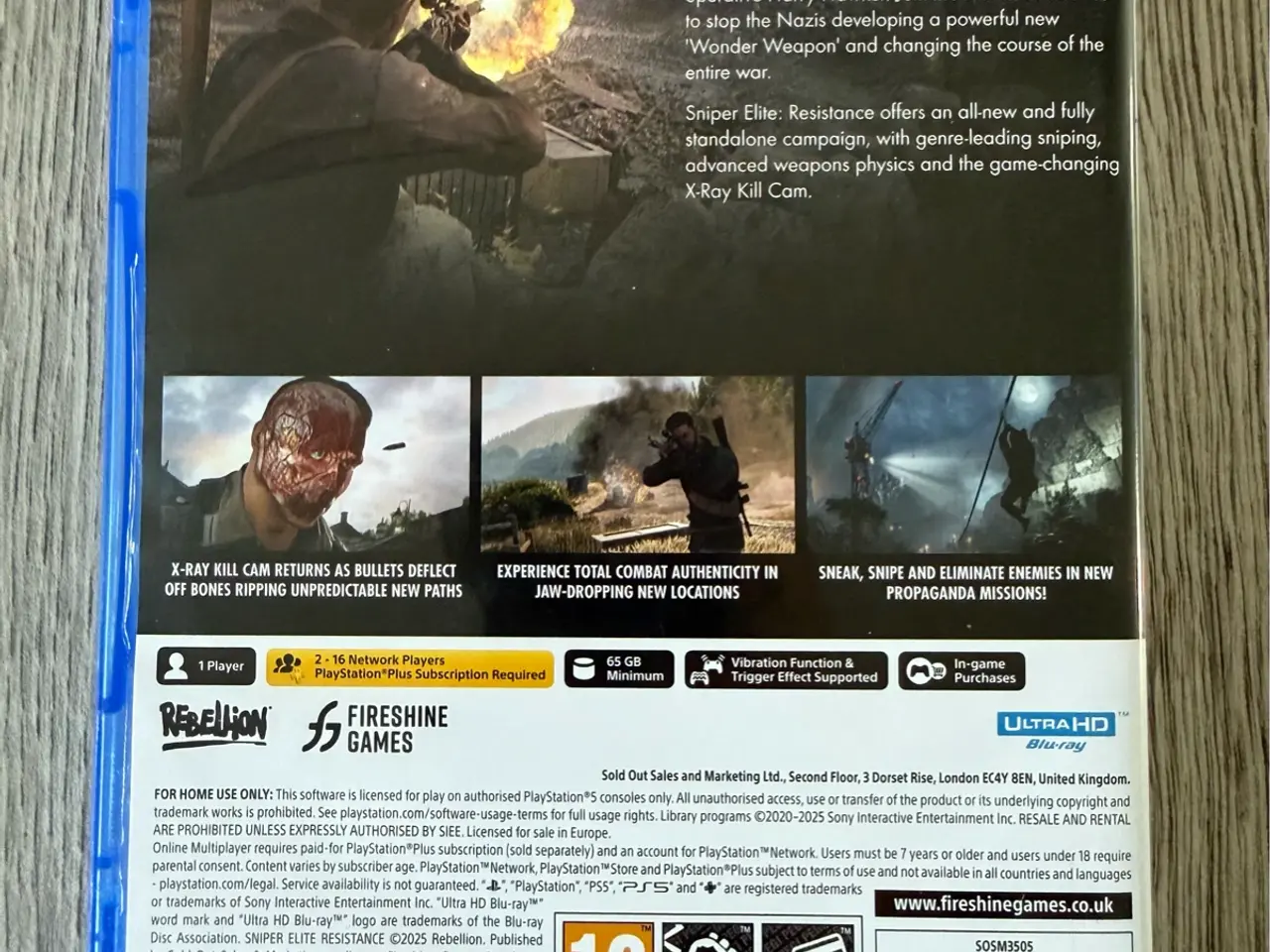 Billede 2 - Sniper Elite Resistance til PS5
