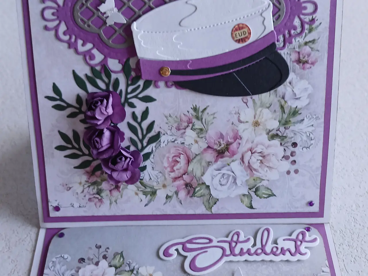 Billede 11 - Studenter kort HG lilla sælges