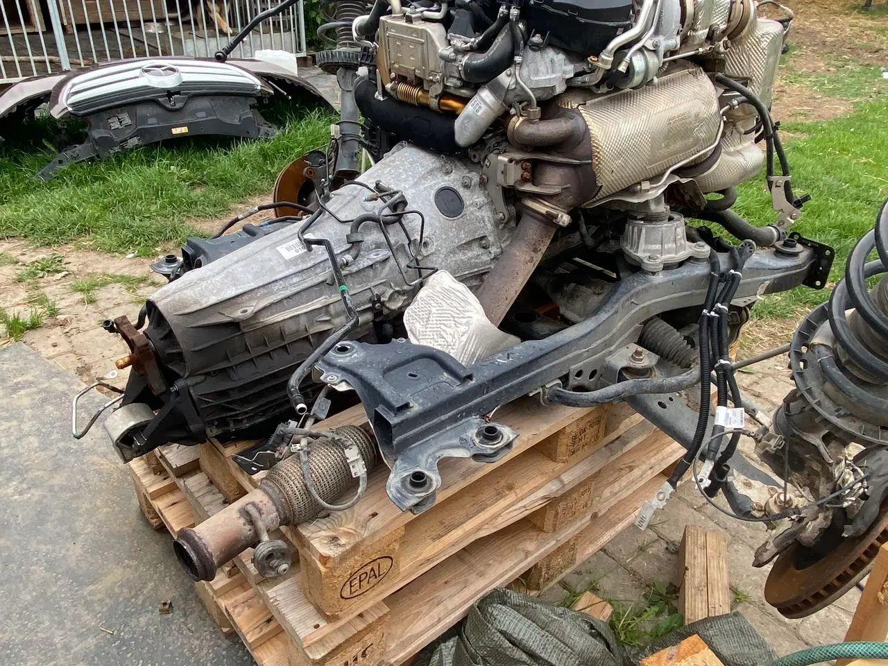 Billede 2 - Motor OM 654 diesel
