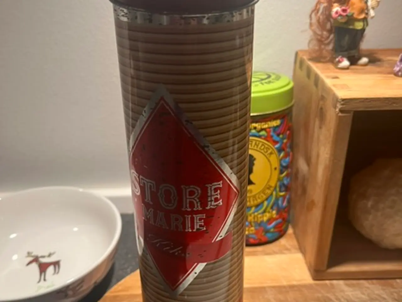 Billede 2 - StoreMarie dåse+flot tedåse&SøstreneGrene juleskål