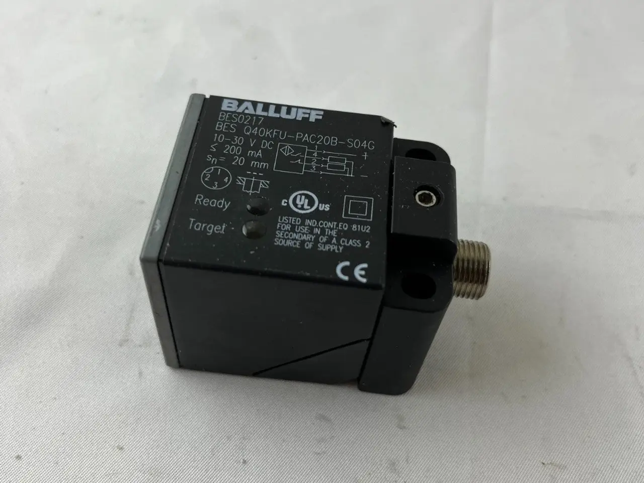 Billede 3 - Balluff BES0217 BES Q40KFU-PAC20B-S04C Sensor 20mm