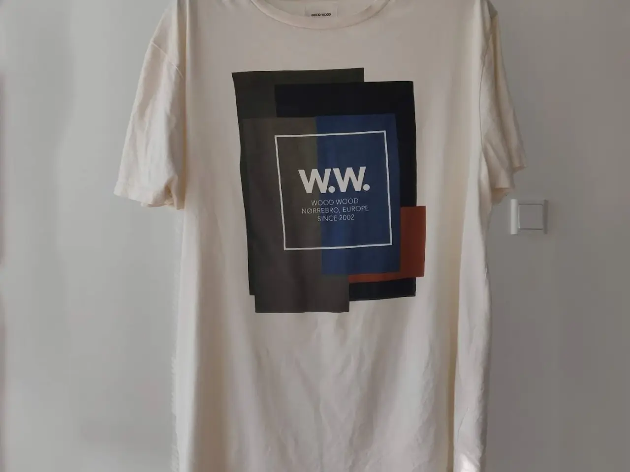 Billede 1 - Retro Wood Wood box Logo t-shirt