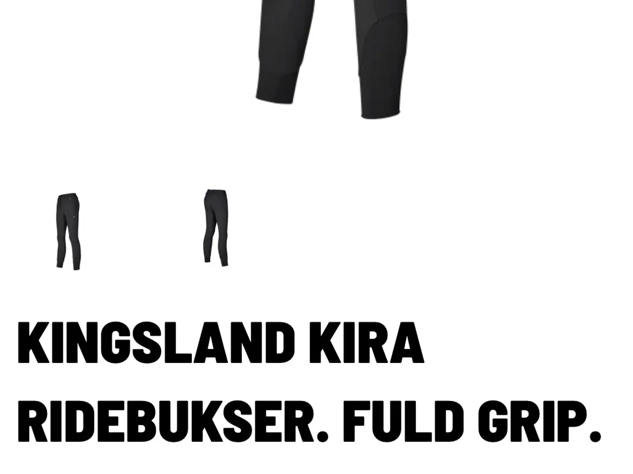 Billede 7 - Kingsland ridebukser med fuld grip