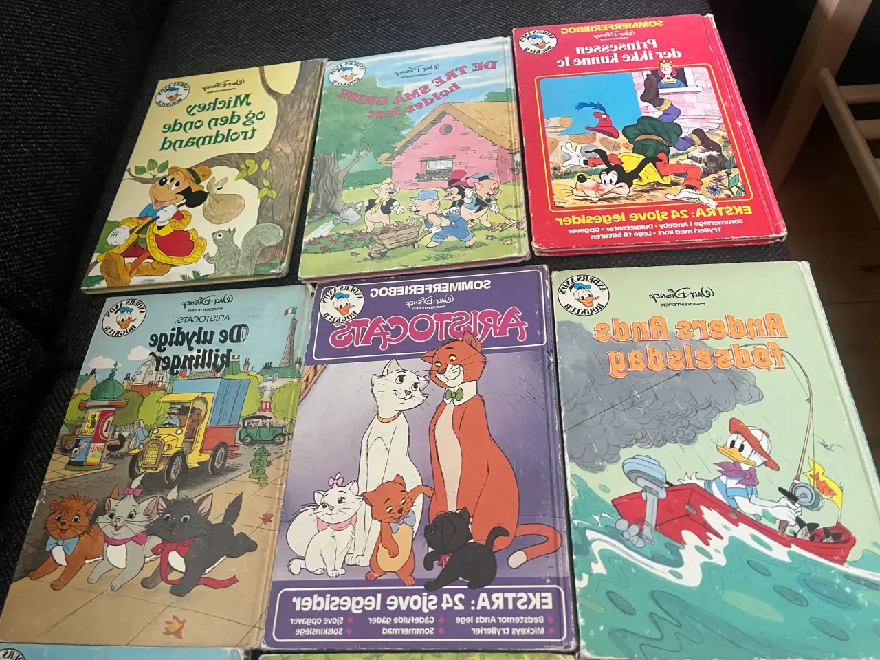 Billede 2 - 9 blandede Walt Disney Anders And bøger 