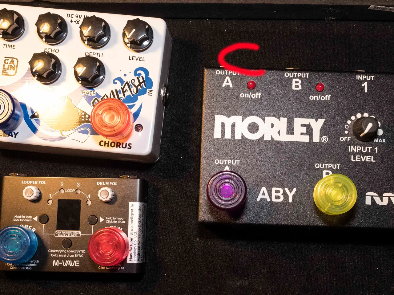 Billede 2 - Guitarpedal - Looper og Drum-maskine. M-Vave.