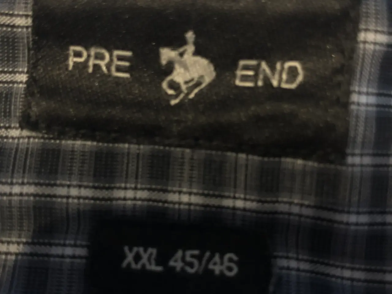 Billede 2 - Skjorte fra Pre End - sort ternet