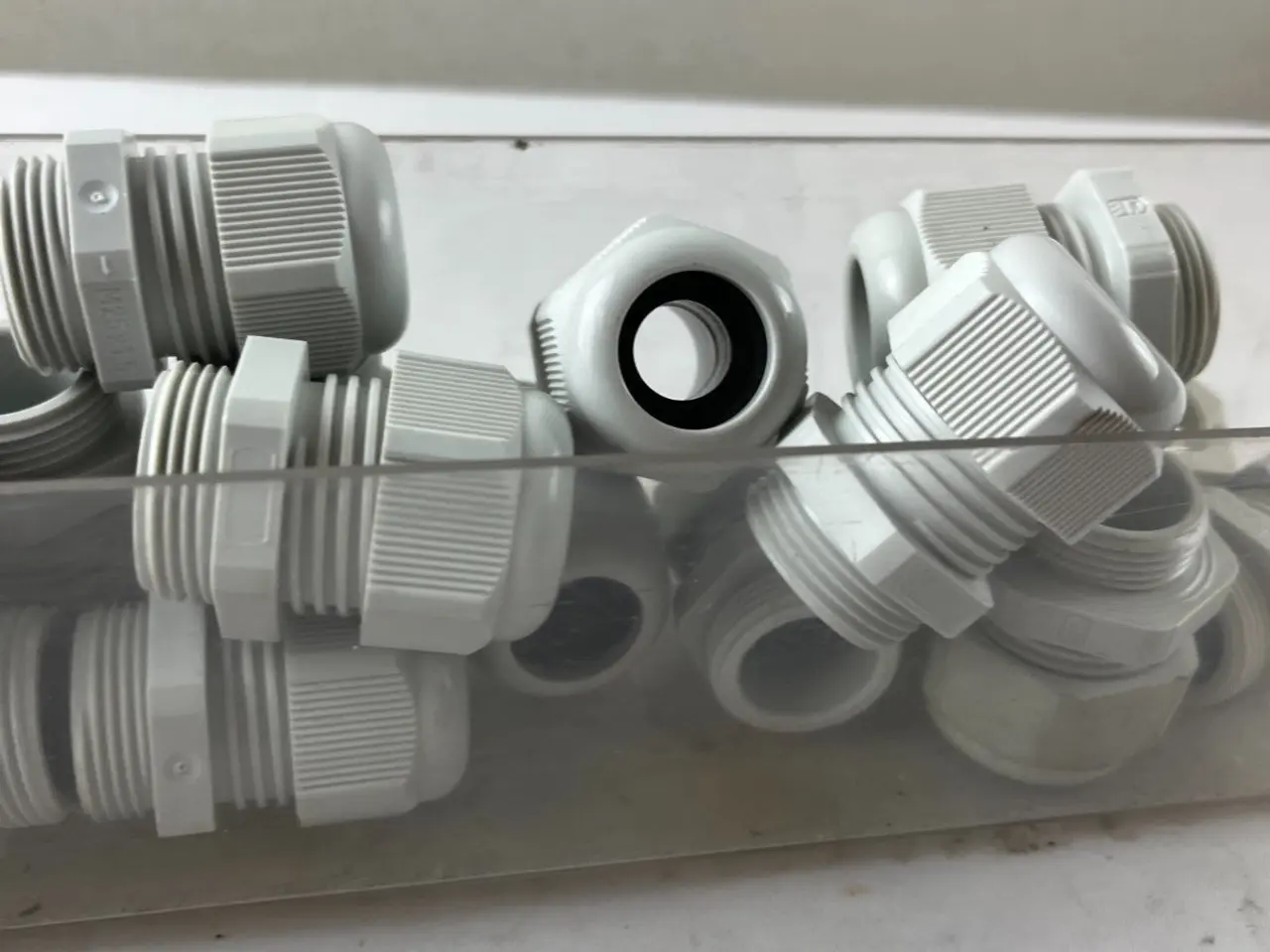 Billede 4 - M25x1.5 kabel Gland parti Grey Plastic IP Rated