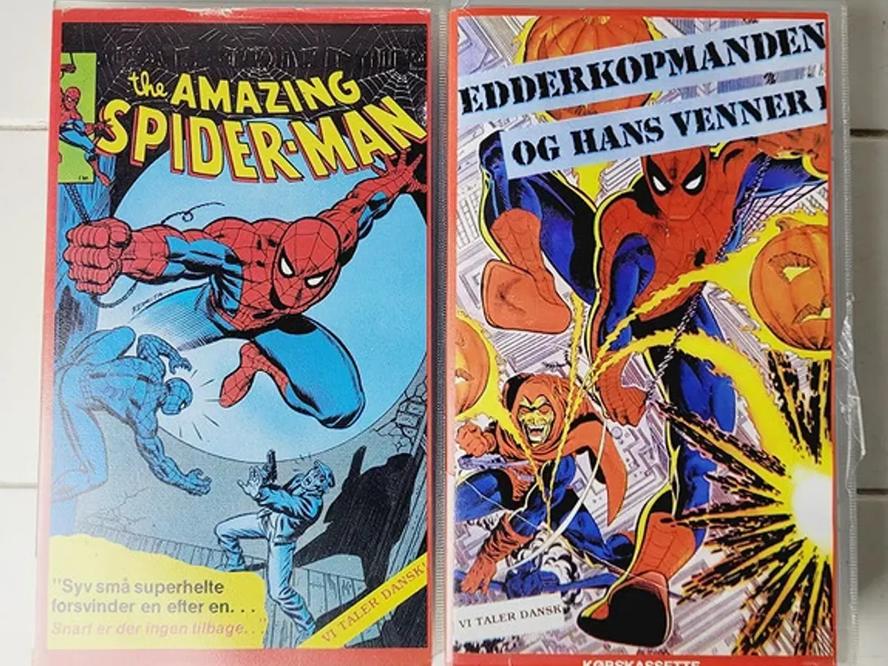 Billede 1 - ⭐️- 2 stk Spiderman VHS Bånd - Sjælden