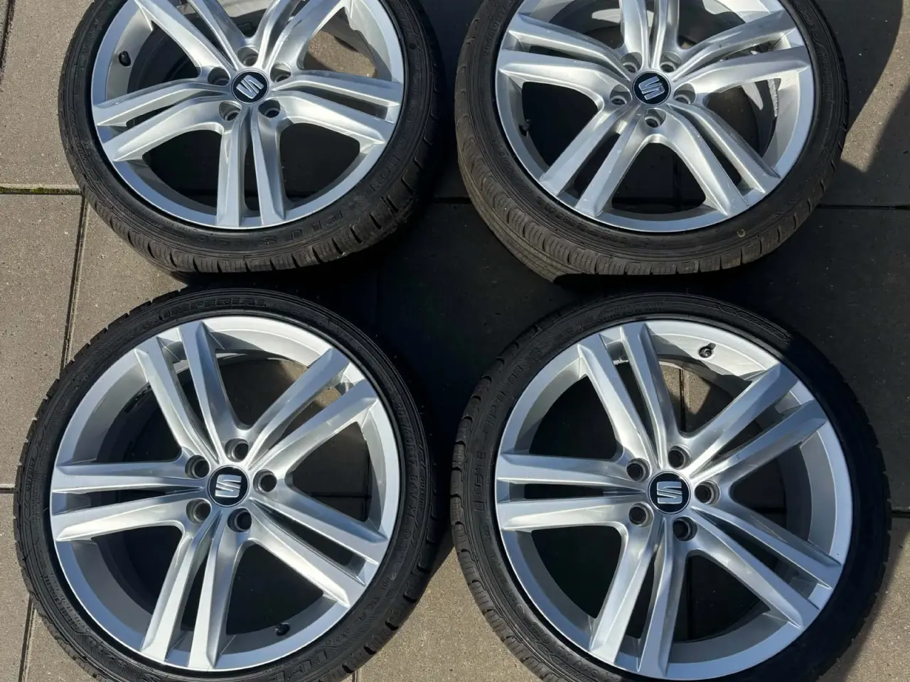 Billede 2 - 5x100 Originale Seat Cupra Barcino Alufælge 17'