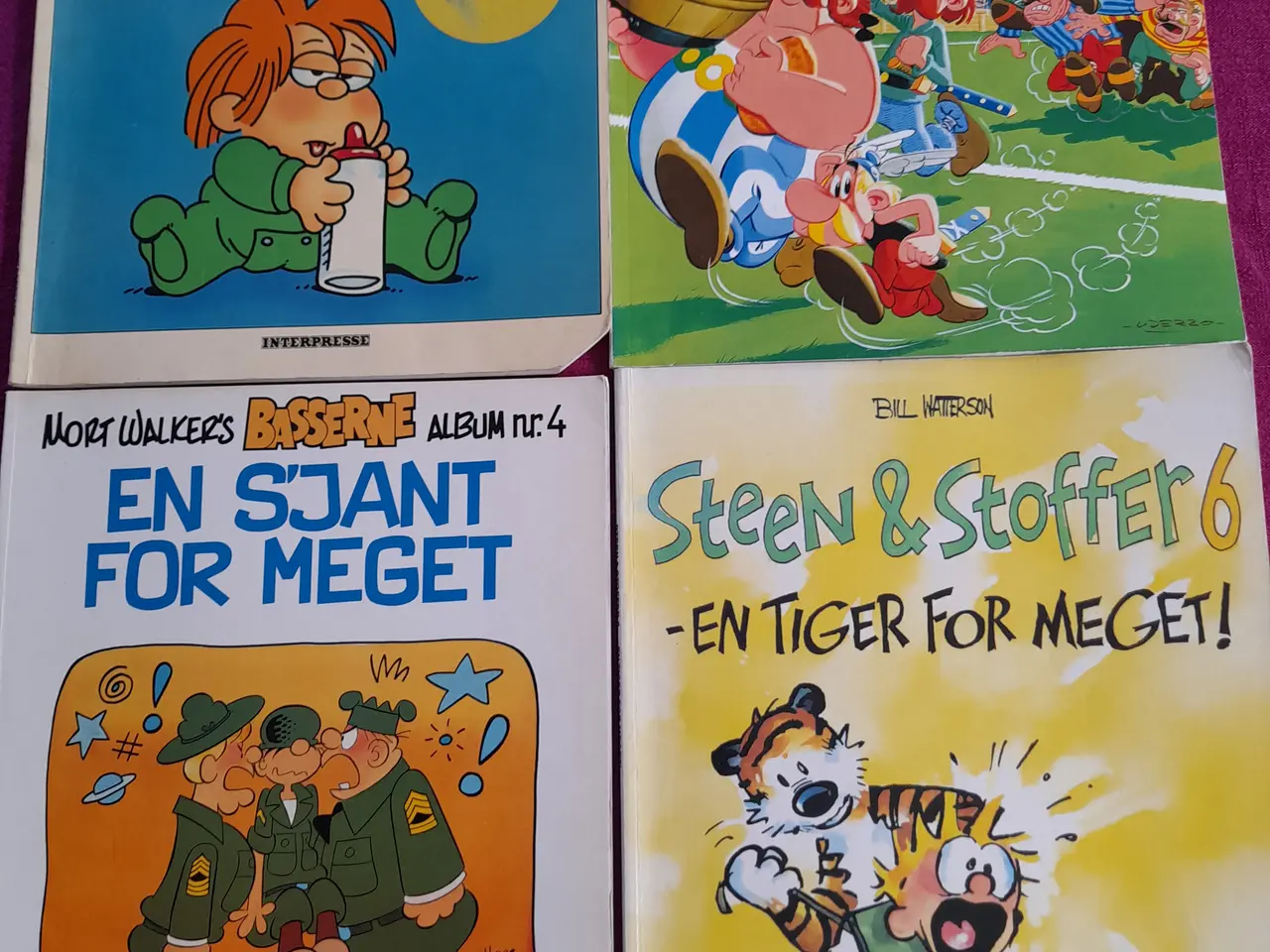Billede 2 - Melvis, Basserne, Sten & Stoffer og Asterix.