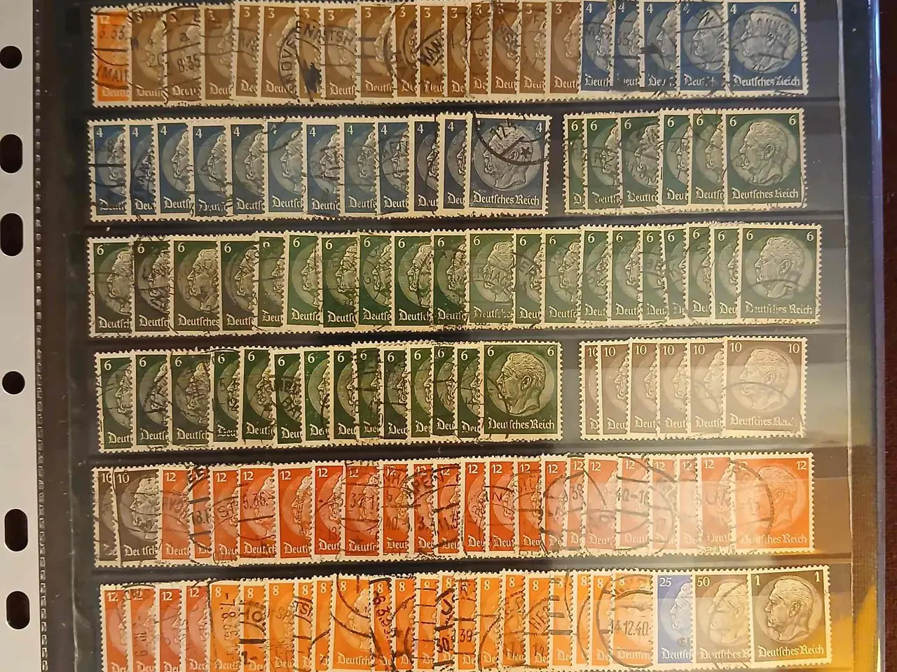 Billede 7 - Deutsches Reich (435) 6 plancher med 8 sider