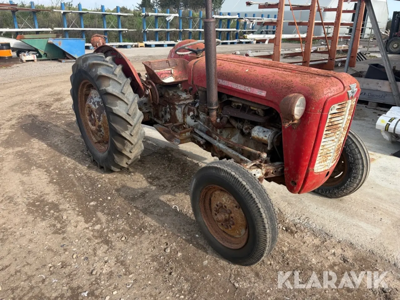 Billede 7 - Veteran traktor Massey Ferguson 35