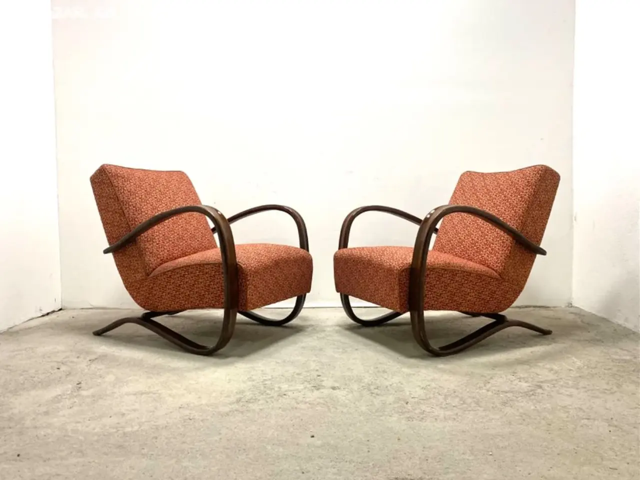 Billede 1 - Jindrich Halabala, design lounge stol